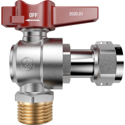 Кран кутовий з НГ MIRAYA ЗВ