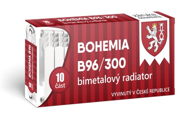 Радіатор біметалевий BOHEMIA B96