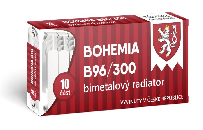 Радіатор біметалевий BOHEMIA B96
