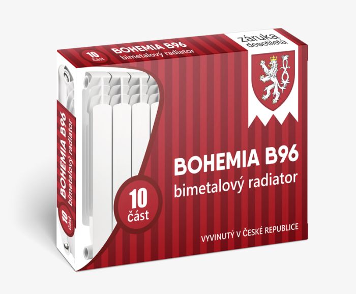 Радіатор біметалевий BOHEMIA B96