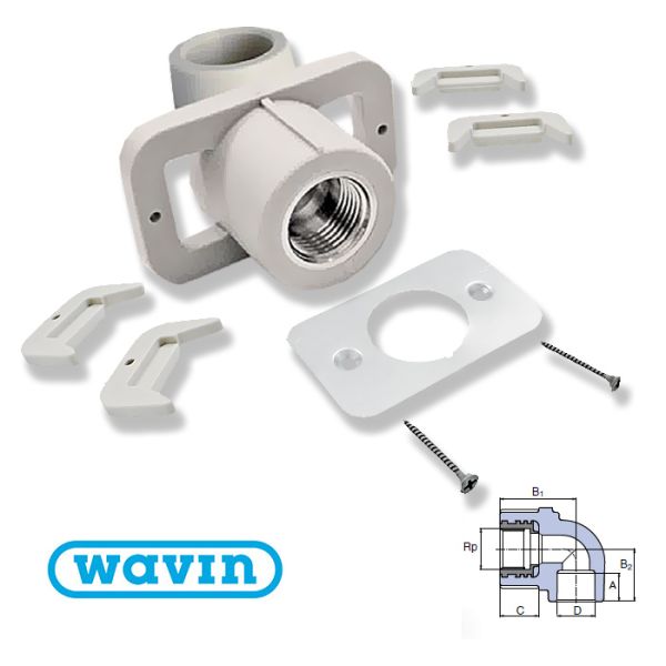 Коліно настінне для гіпсокартону Ек