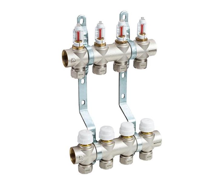 Колектор для теплої підлоги MAREK 1"x3/4