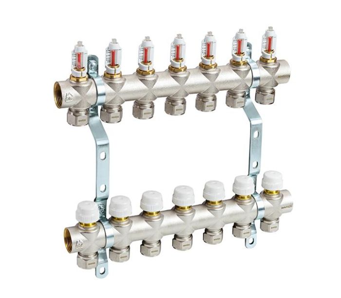 Колектор для теплої підлоги MAREK 1"x3/4