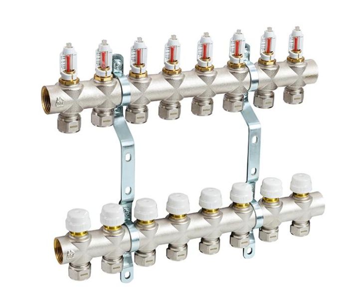 Колектор для теплої підлоги MAREK 1"x3/4