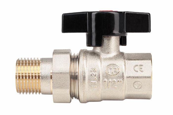 Кран кульовий з напівзгоном MAREK ЗВ