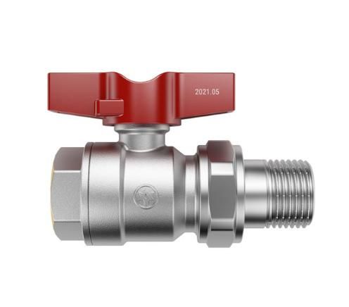 Кран кульовий з американкою прямий  MIRAYA