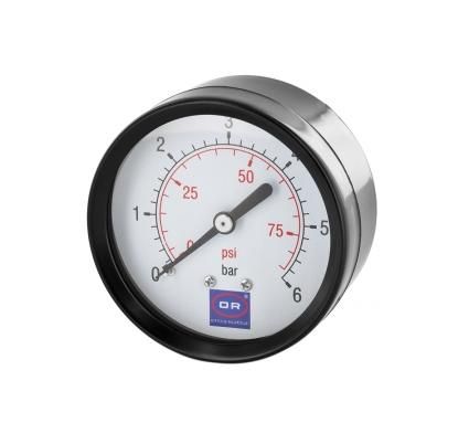 Манометр з тильним приєднанням Officine Rigamonti  (підключення ззаду)