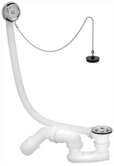 Сифон пластиковий для ванни простий VIEGA