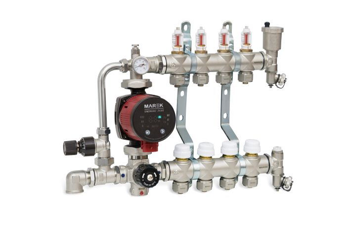 Колектор для теплої підлоги MAREK у зборі