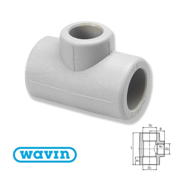 Трійник з переходом Ек